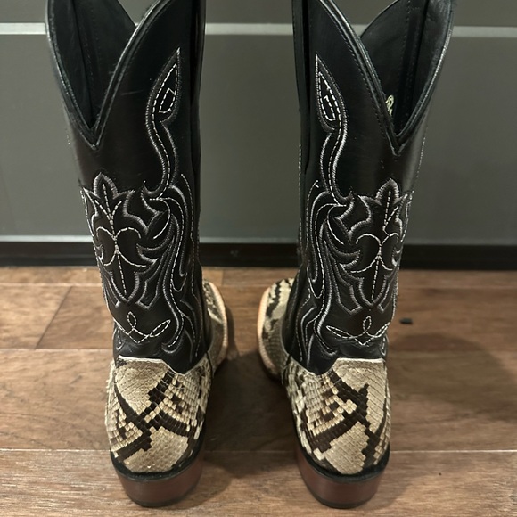 Python Snake Cowboy Boots - Picture 5 of 8